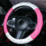 Diamond-studded Car Steering Wheel Cover