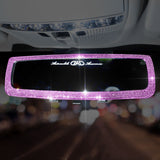 Lovely Diamond-studded Car Interior Mirror Decoration Products For Ladies